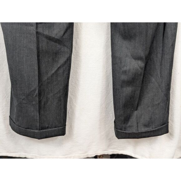 Burberry London Dress Pants Men's Size 34x29.5 Modified Read Description - Picture 8 of 11